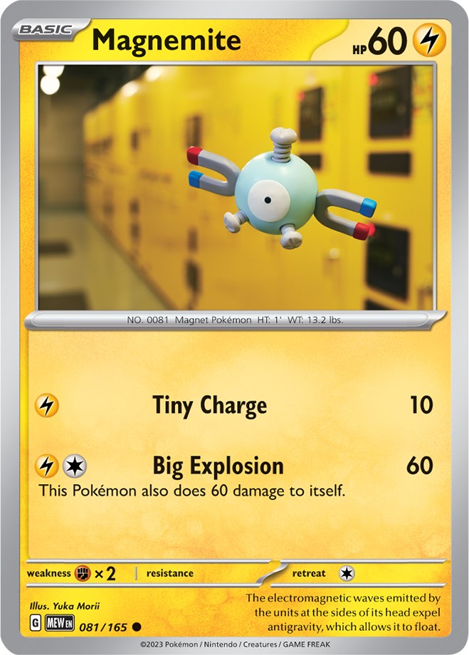 Magnemite (081/165) [Scarlet & Violet: 151] | Tables and Towers