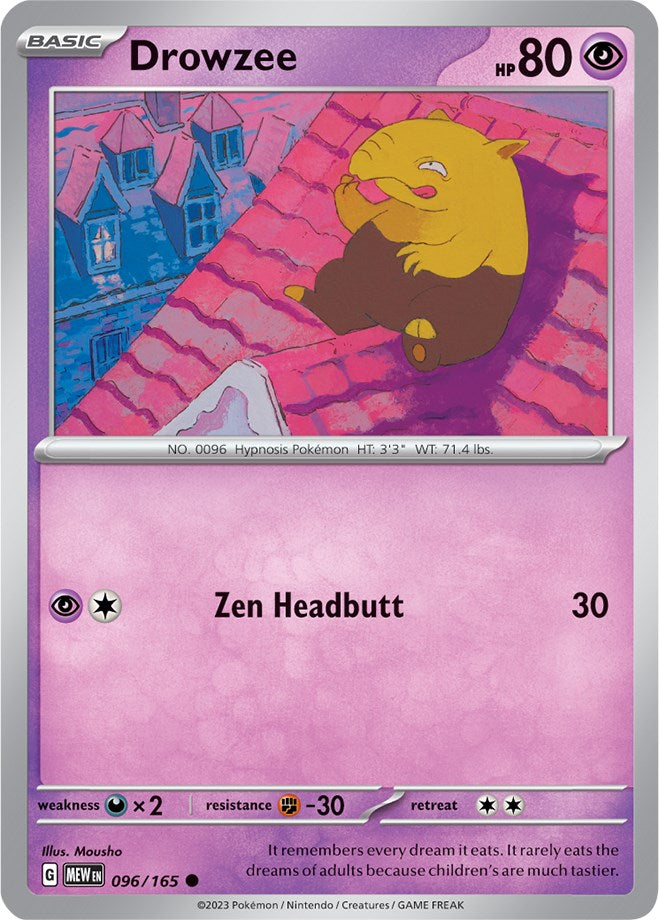 Drowzee (096/165) [Scarlet & Violet: 151] | Tables and Towers