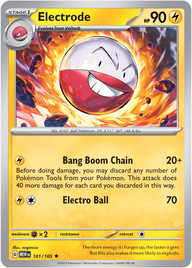 Electrode (101/165) [Scarlet & Violet: 151] | Tables and Towers