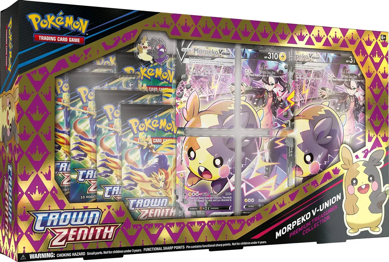 Morpeko V-UNION Premium Treasures Collection - Crown Zenith (CRZ) | Tables and Towers