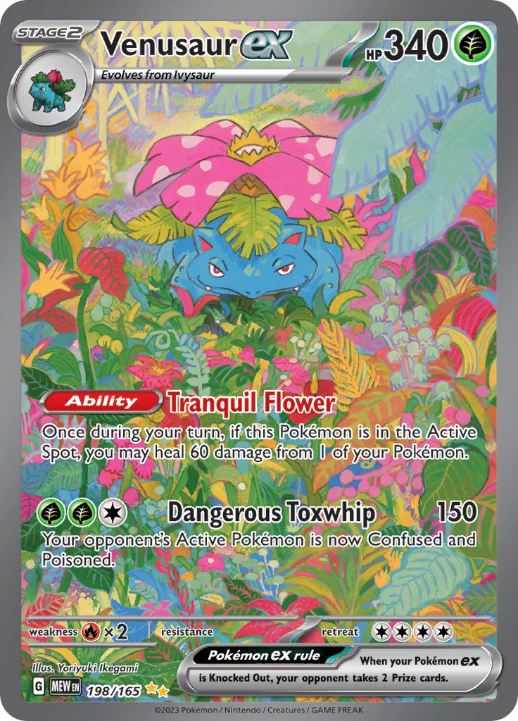 Venusaur ex (198/165) [Scarlet & Violet: 151] | Tables and Towers