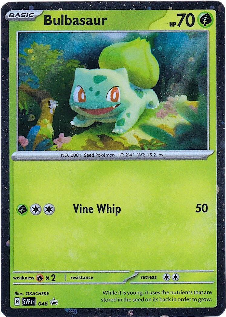 Bulbasaur (046) (Cosmos Holo) [Scarlet & Violet: Black Star Promos] | Tables and Towers