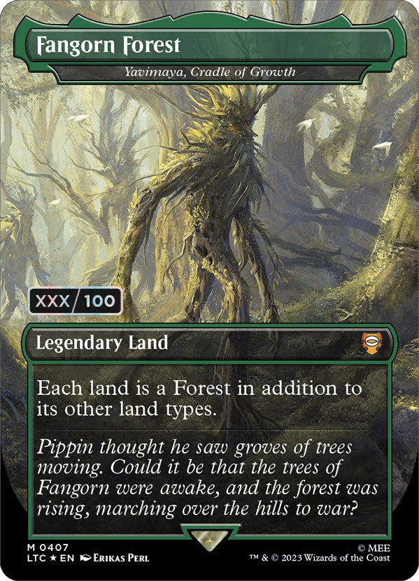 Fangorn Forest - Yavimaya, Cradle of Growth (Serialized) [The Lord of the Rings: Tales of Middle-Earth Commander] | Tables and Towers