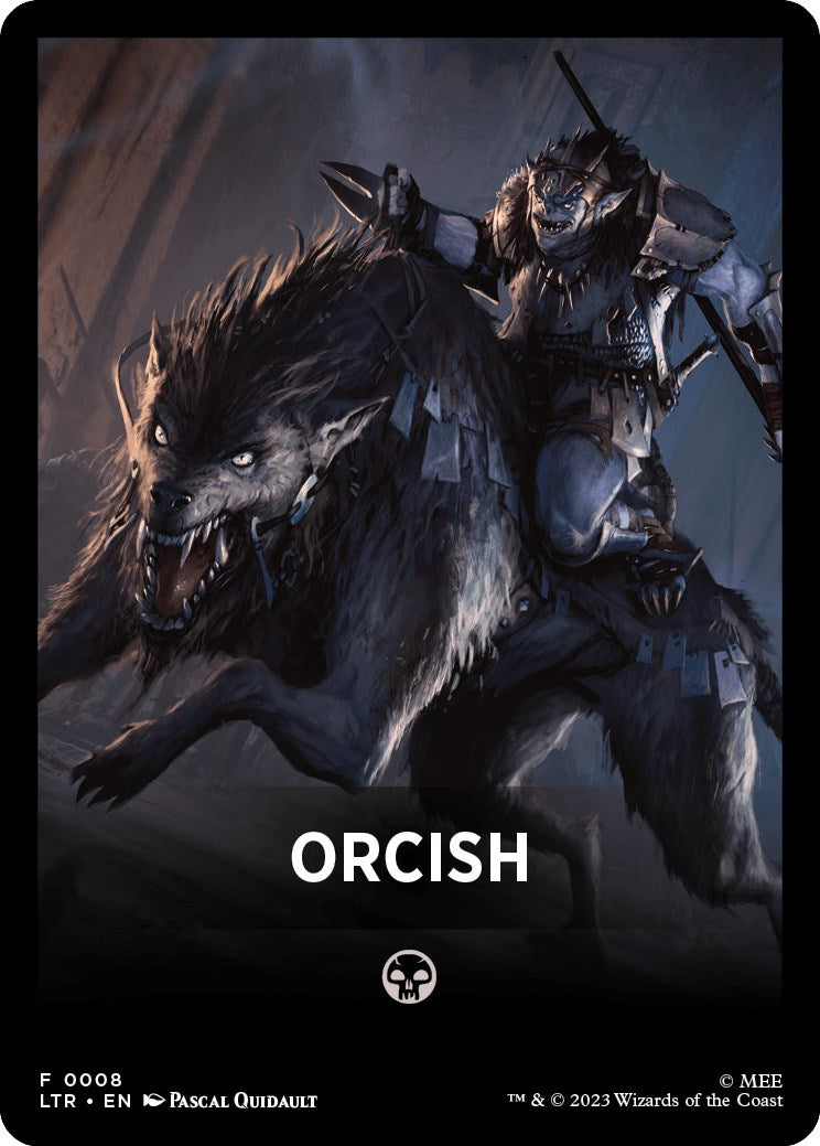 Orcish Theme Card [The Lord of the Rings: Tales of Middle-Earth] | Tables and Towers