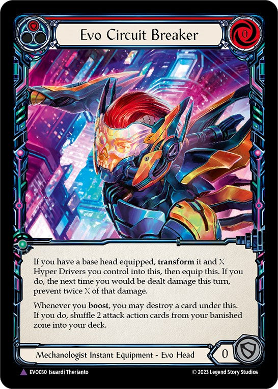 Evo Circuit Breaker (Marvel) [EVO030] (Bright Lights)  Cold Foil | Tables and Towers