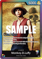 Monkey.D.Luffy (Leader Pack - Live Action) (Sealed Battle 2023 Vol. 1) [One Piece Promotion Cards] | Tables and Towers