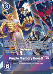 Purple Memory Boost! [P-040] (Digimon Adventure Box 2) [Promotional Cards] | Tables and Towers