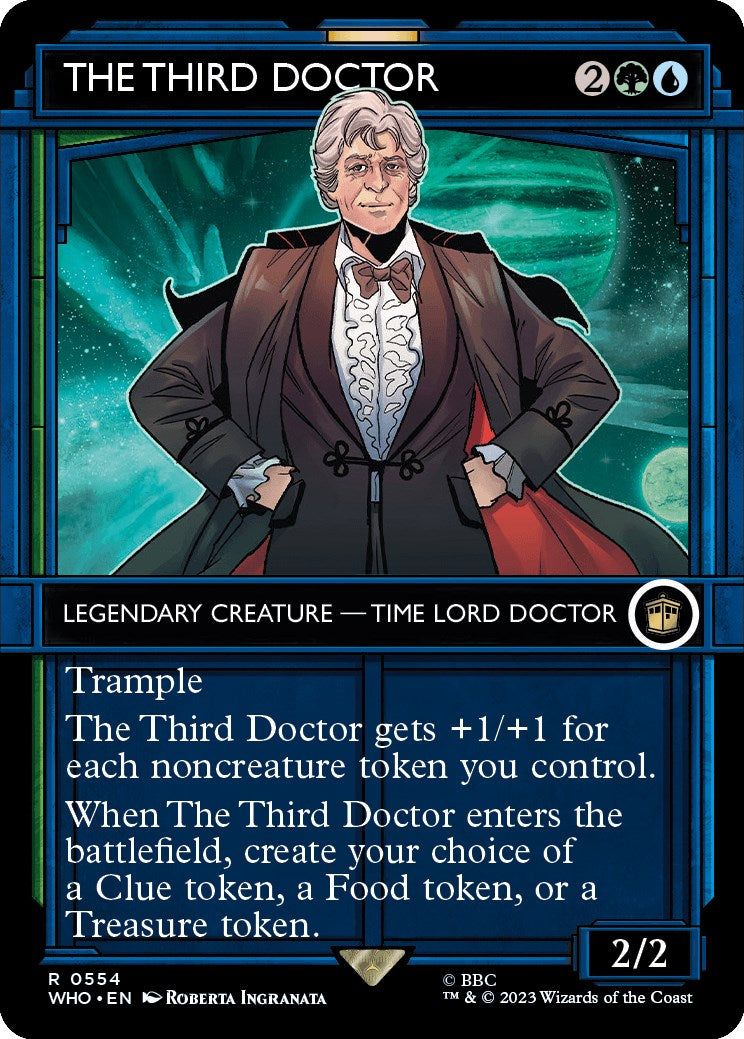 The Third Doctor (Showcase) [Doctor Who] | Tables and Towers