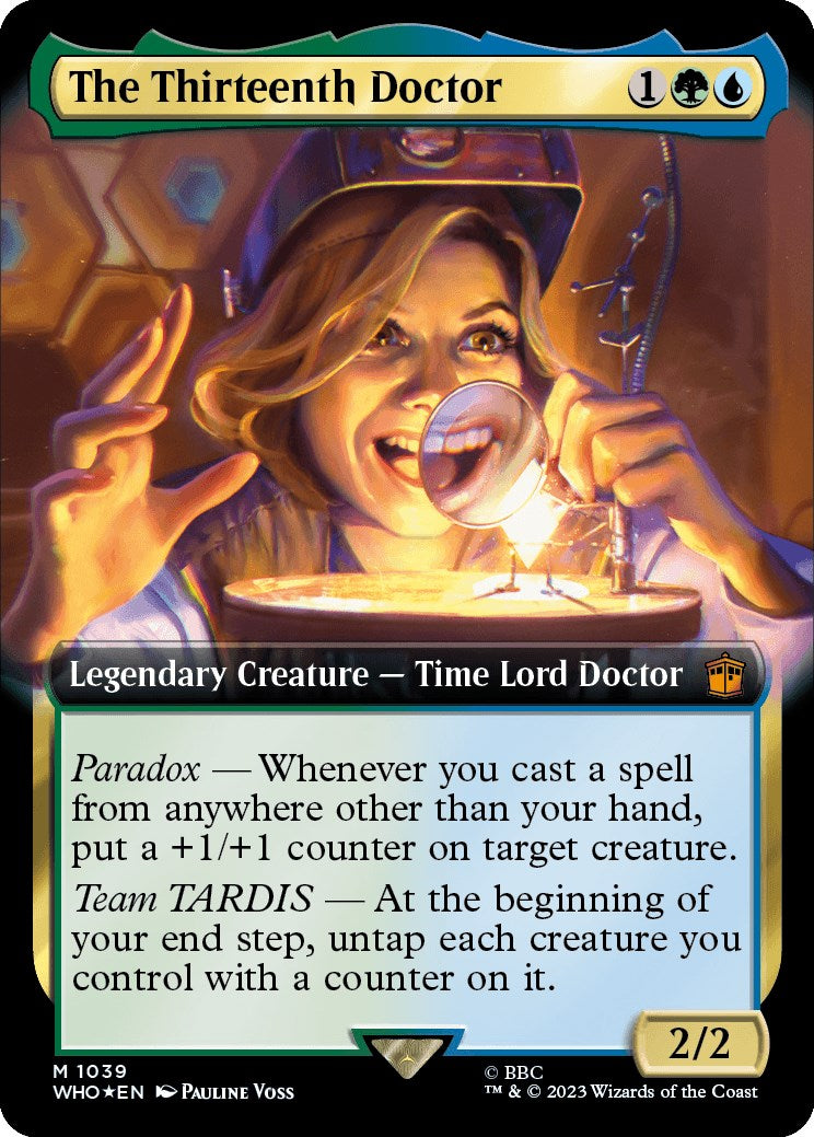 The Thirteenth Doctor (Extended Art) (Surge Foil) [Doctor Who] | Tables and Towers