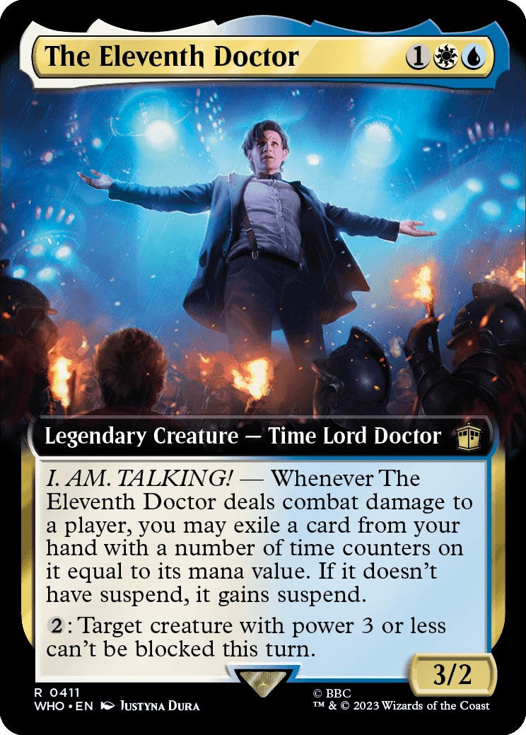 The Eleventh Doctor (Extended Art) [Doctor Who] | Tables and Towers