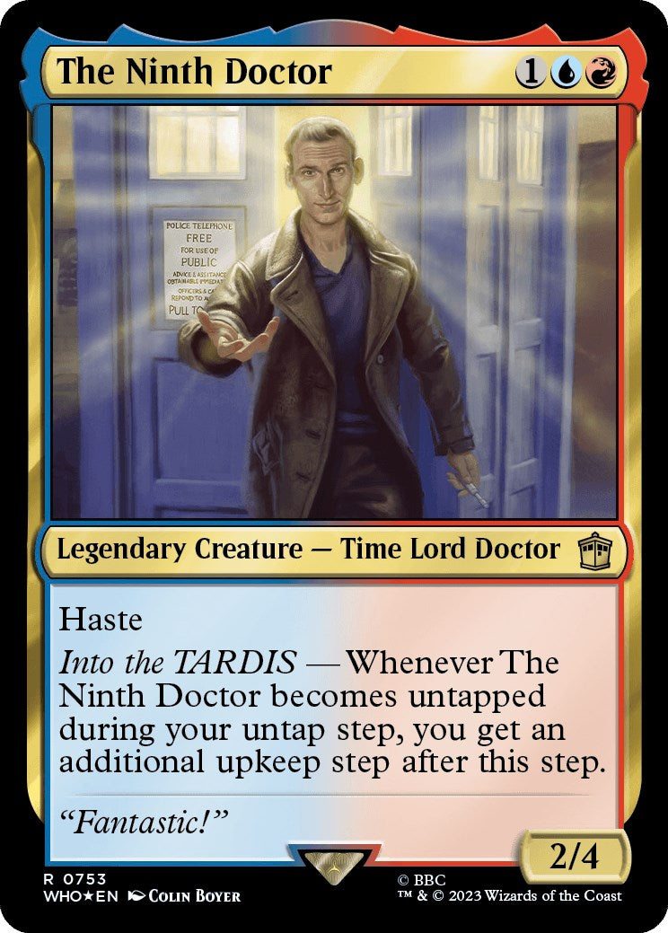 The Ninth Doctor (Surge Foil) [Doctor Who] | Tables and Towers