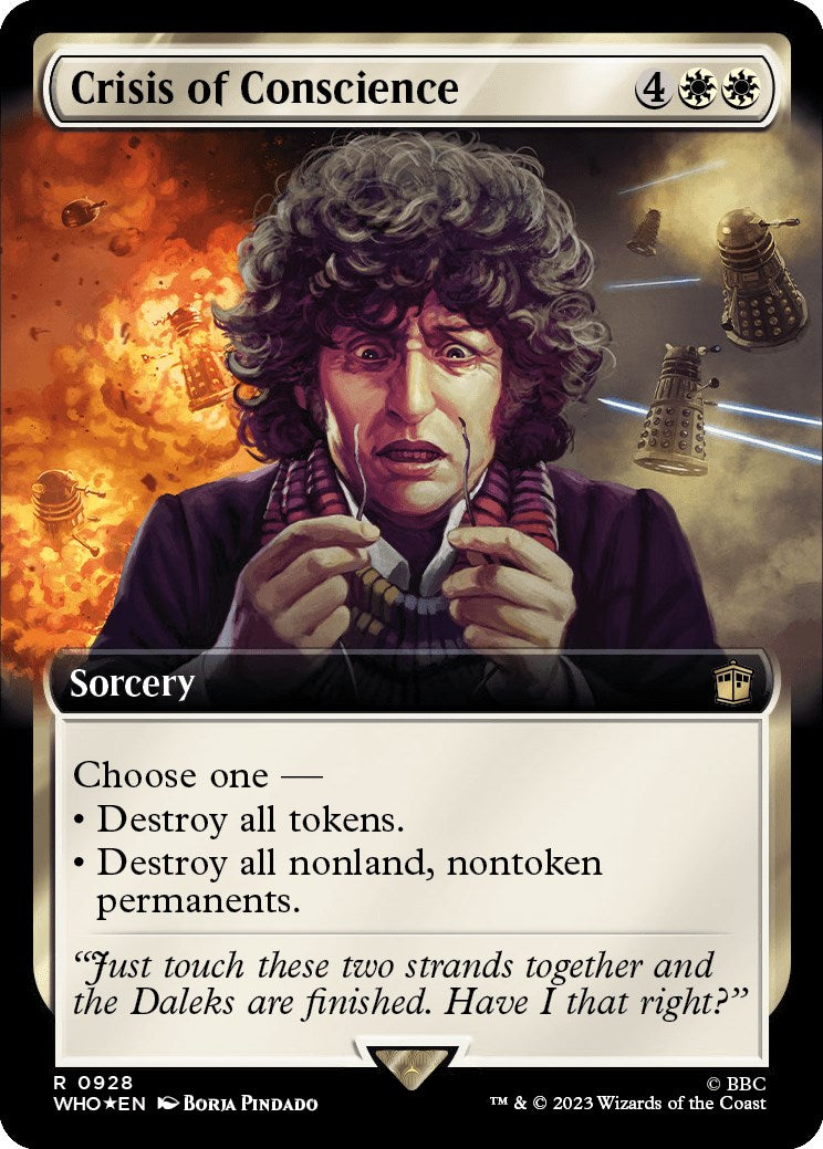 Crisis of Conscience (Extended Art) (Surge Foil) [Doctor Who] | Tables and Towers