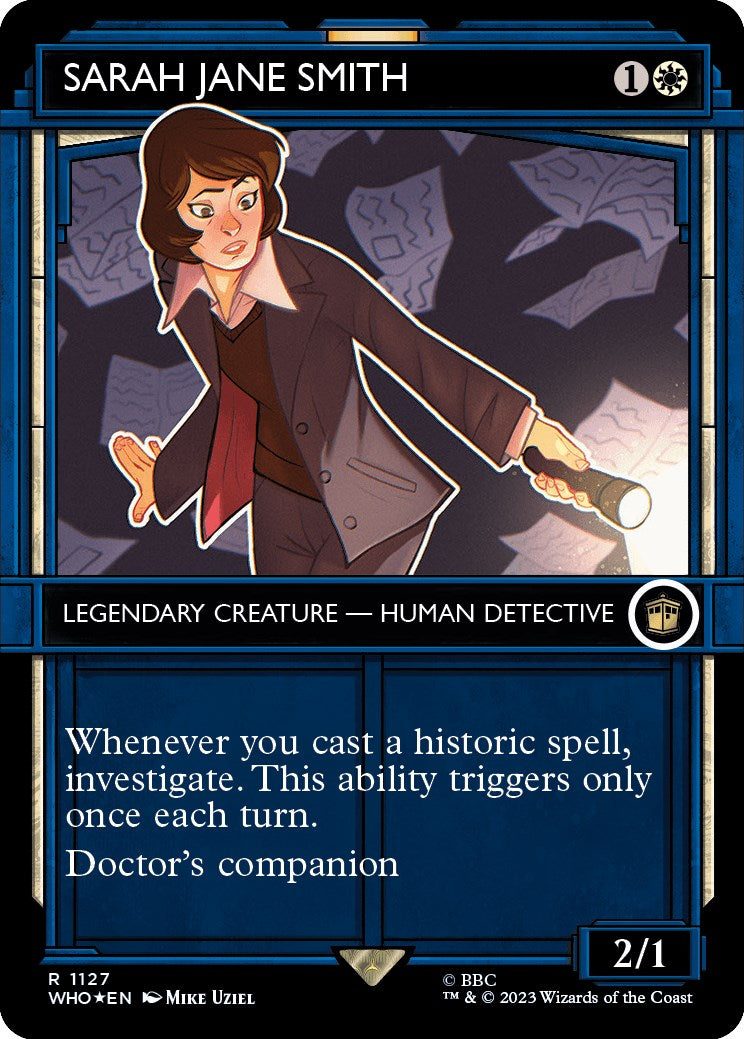 Sarah Jane Smith (Showcase) (Surge Foil) [Doctor Who] | Tables and Towers