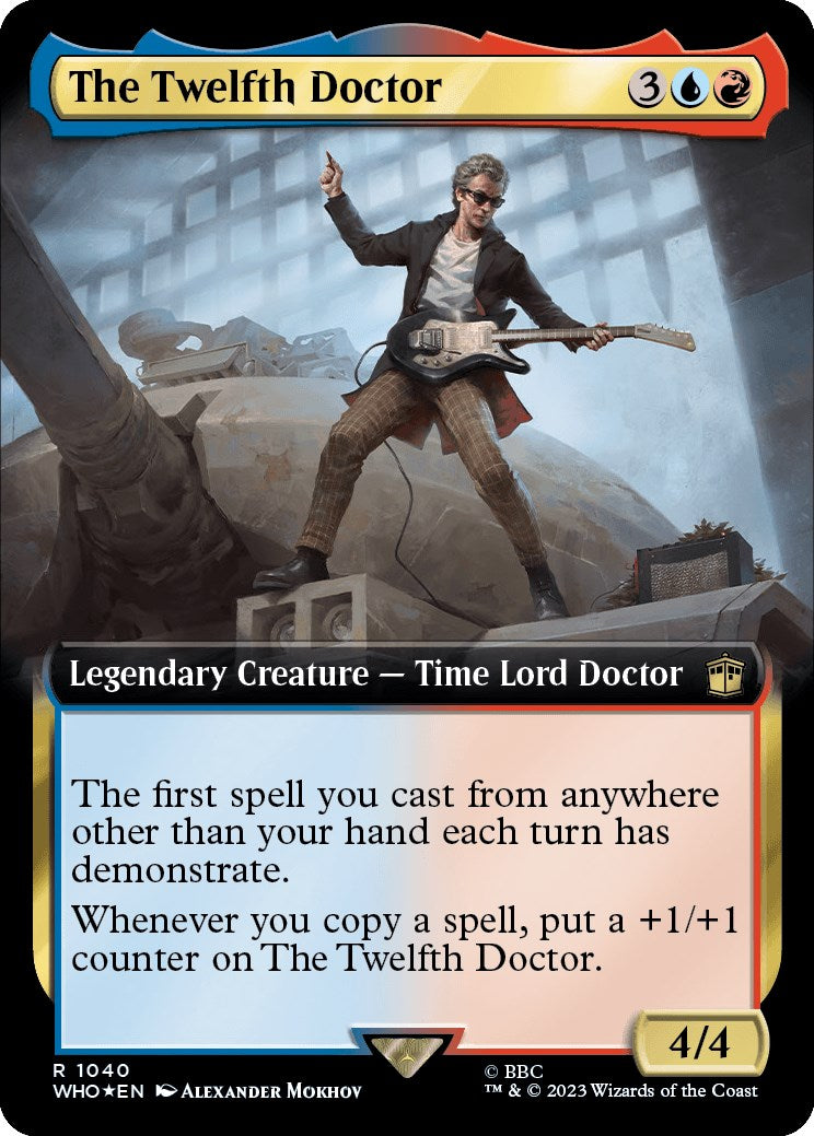 The Twelfth Doctor (Extended Art) (Surge Foil) [Doctor Who] | Tables and Towers