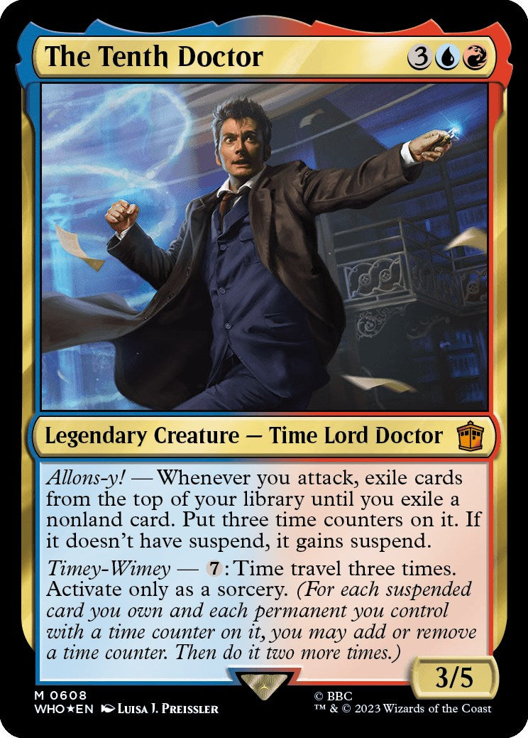 The Tenth Doctor (Surge Foil) [Doctor Who] | Tables and Towers