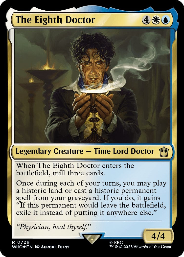 The Eighth Doctor (Surge Foil) [Doctor Who] | Tables and Towers