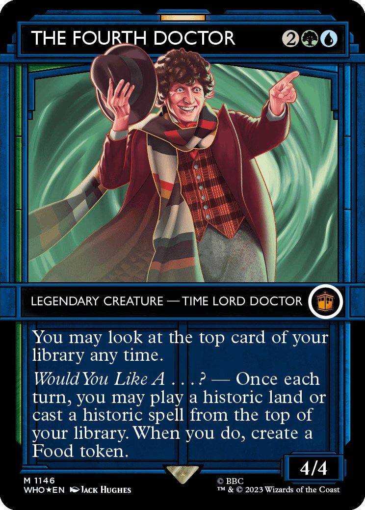 The Fourth Doctor (Showcase) (Surge Foil) [Doctor Who] | Tables and Towers