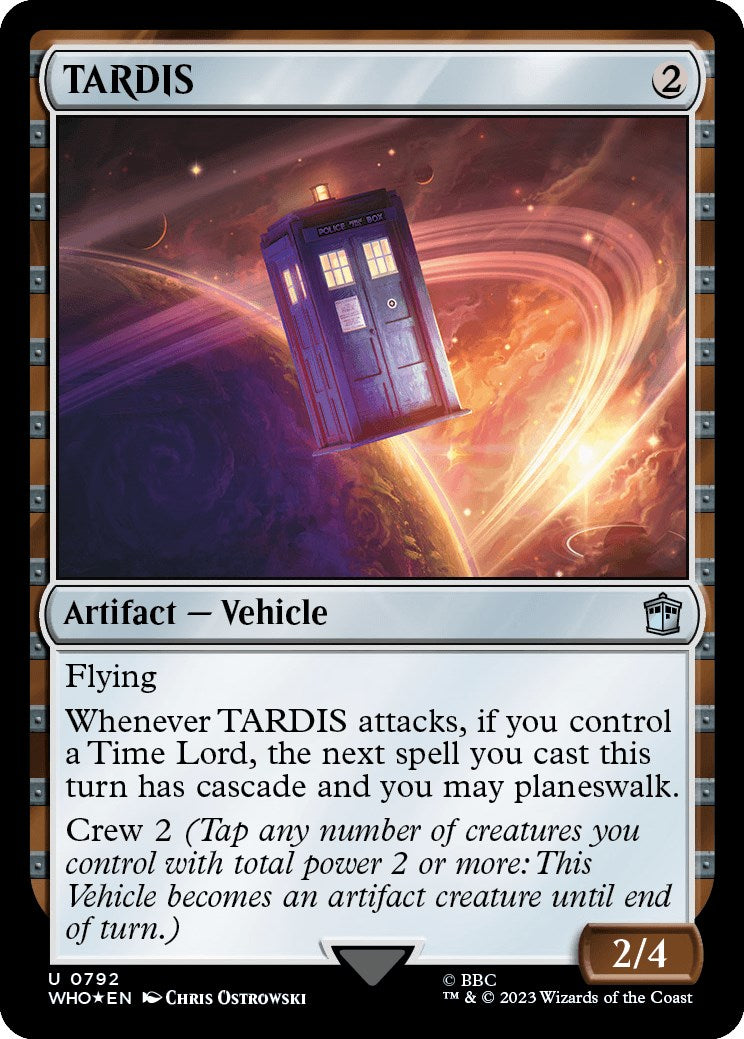 TARDIS (Surge Foil) [Doctor Who] | Tables and Towers