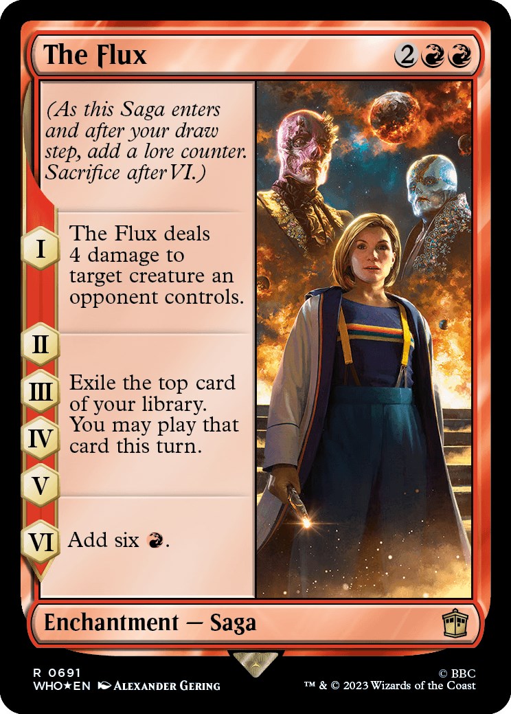 The Flux (Surge Foil) [Doctor Who] | Tables and Towers