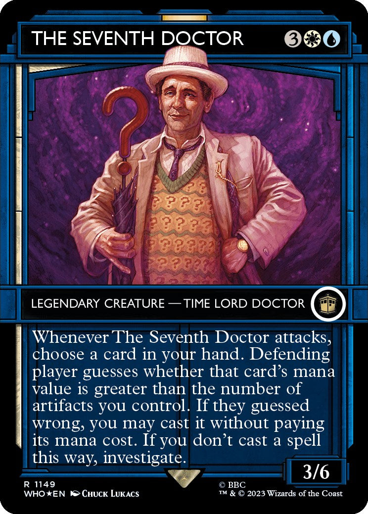 The Seventh Doctor (Showcase) (Surge Foil) [Doctor Who] | Tables and Towers