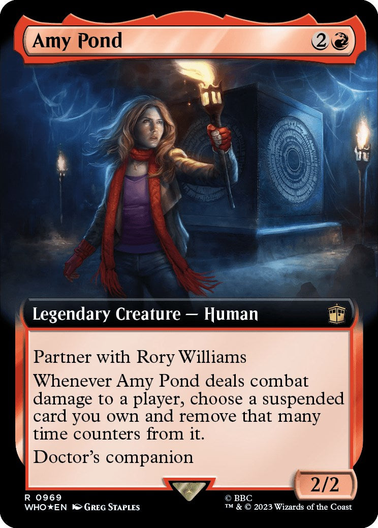 Amy Pond (Extended Art) (Surge Foil) [Doctor Who] | Tables and Towers