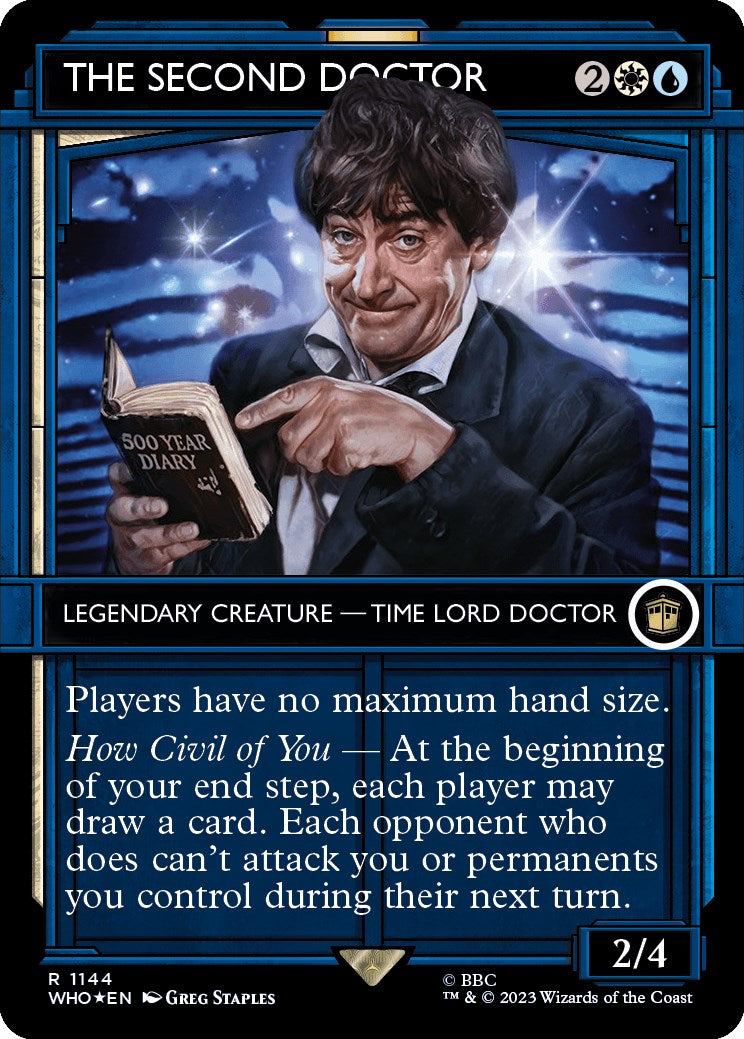 The Second Doctor (Showcase) (Surge Foil) [Doctor Who] | Tables and Towers