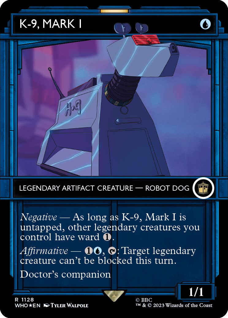 K-9, Mark I (Showcase) (Surge Foil) [Doctor Who] | Tables and Towers