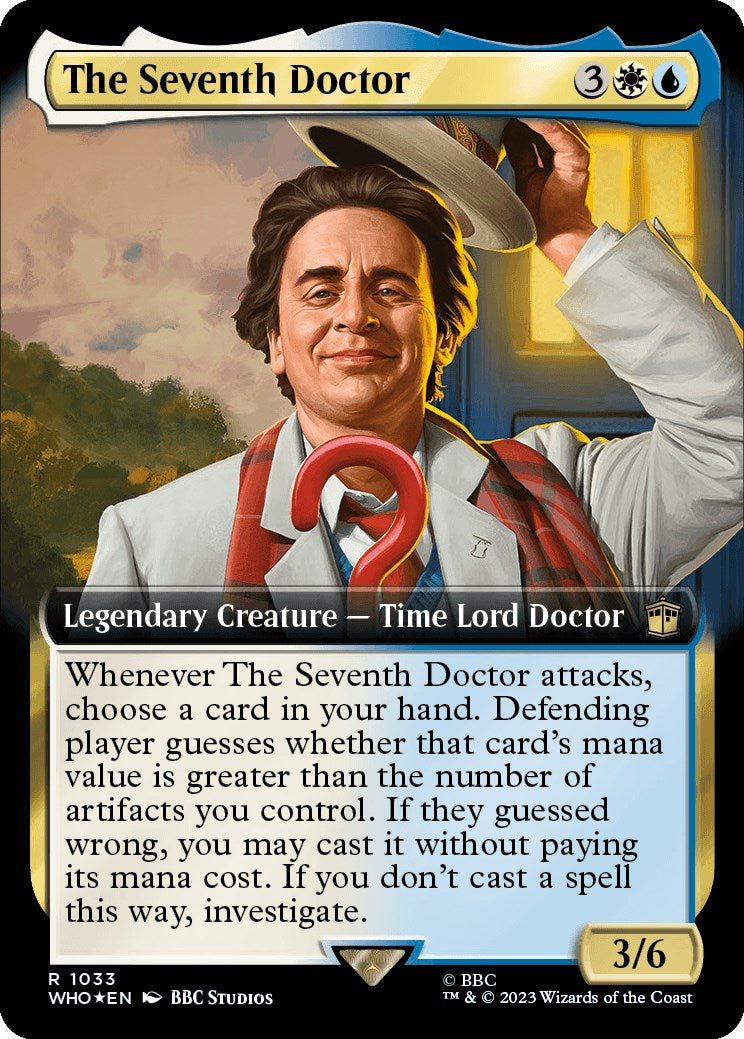 The Seventh Doctor (Extended Art) (Surge Foil) [Doctor Who] | Tables and Towers