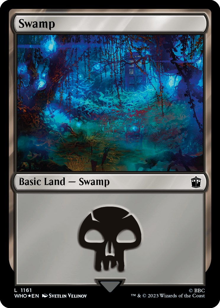 Swamp (1161) (Surge Foil) [Doctor Who] | Tables and Towers