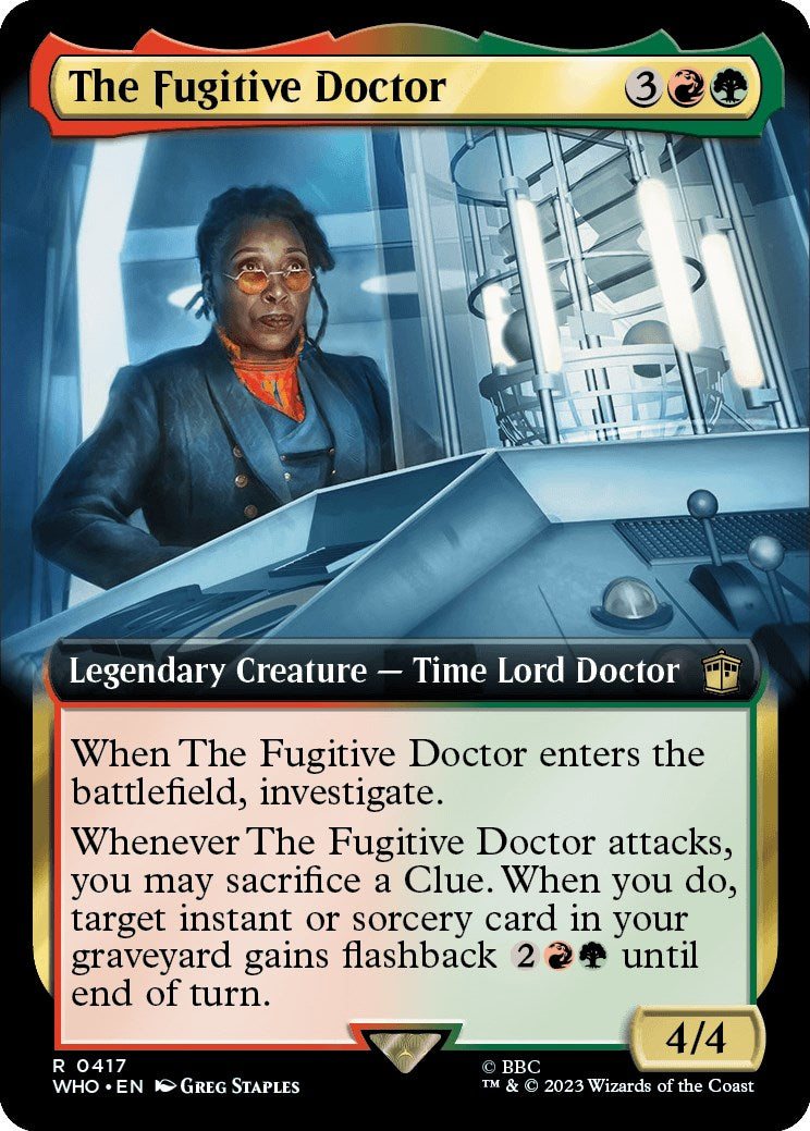 The Fugitive Doctor (Extended Art) [Doctor Who] | Tables and Towers