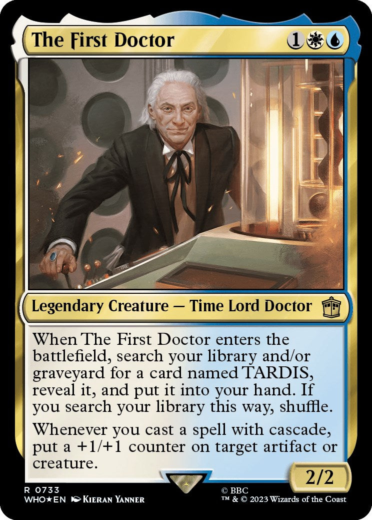 The First Doctor (Surge Foil) [Doctor Who] | Tables and Towers