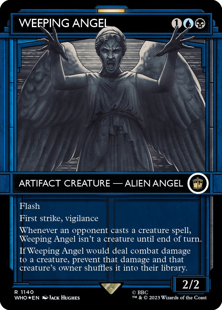 Weeping Angel (Showcase) (Surge Foil) [Doctor Who] | Tables and Towers