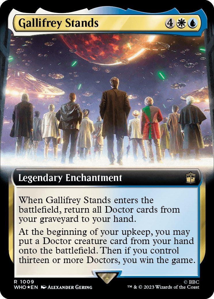 Gallifrey Stands (Extended Art) (Surge Foil) [Doctor Who] | Tables and Towers