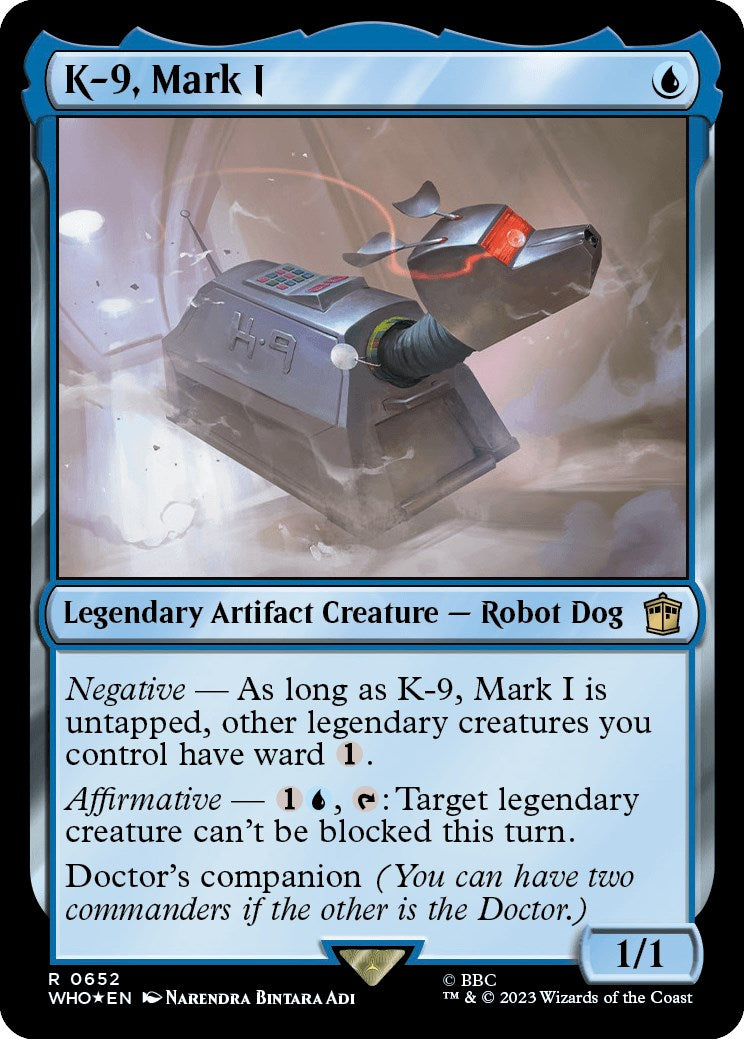 K-9, Mark I (Surge Foil) [Doctor Who] | Tables and Towers