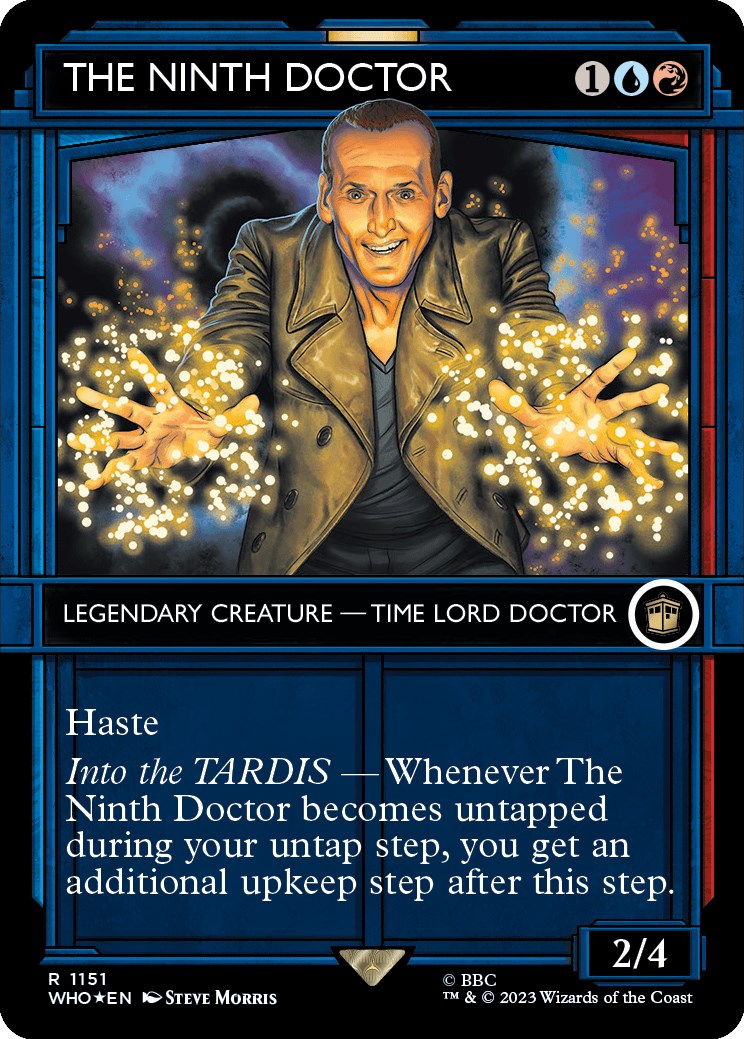 The Ninth Doctor (Showcase) (Surge Foil) [Doctor Who] | Tables and Towers