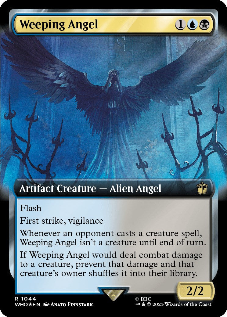 Weeping Angel (Extended Art) (Surge Foil) [Doctor Who] | Tables and Towers