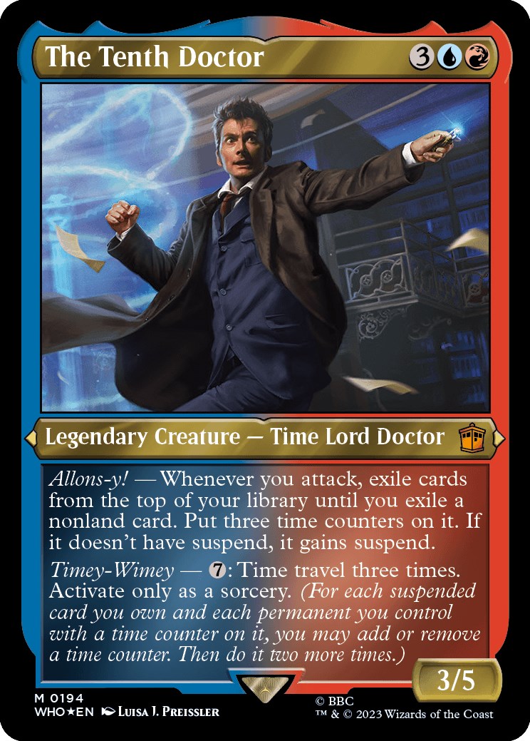 The Tenth Doctor (Display Commander) [Doctor Who] | Tables and Towers