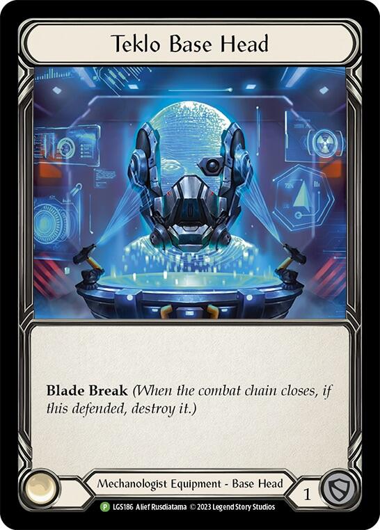 Teklo Base Head [LGS186] (Promo)  Cold Foil | Tables and Towers