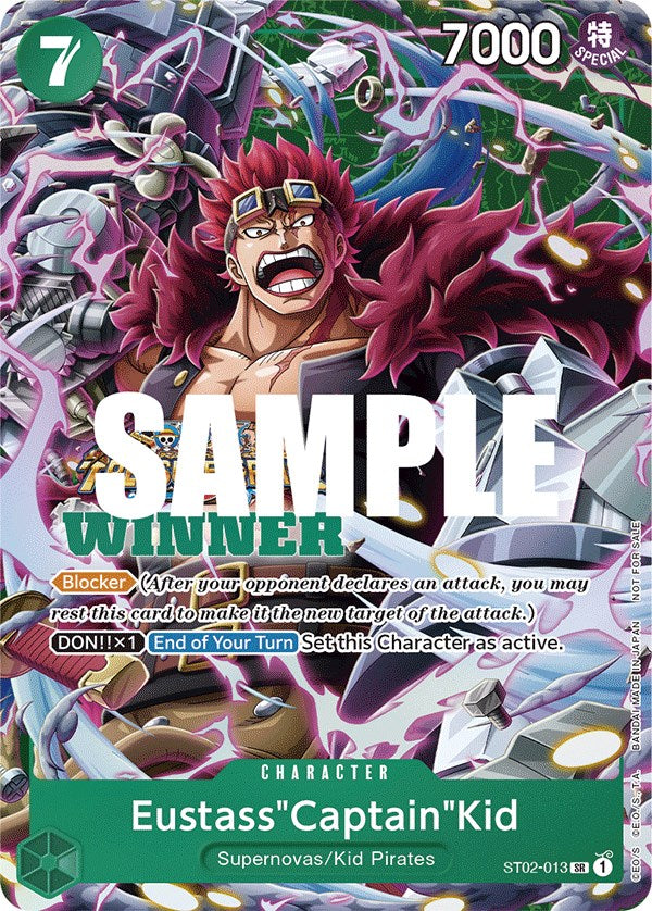 Eustass"Captain"Kid (Winner Pack Vol. 5) [One Piece Promotion Cards] | Tables and Towers