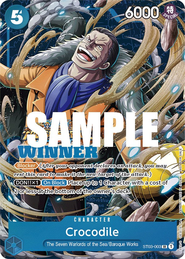 Crocodile (Winner Pack Vol. 5) [One Piece Promotion Cards] | Tables and Towers