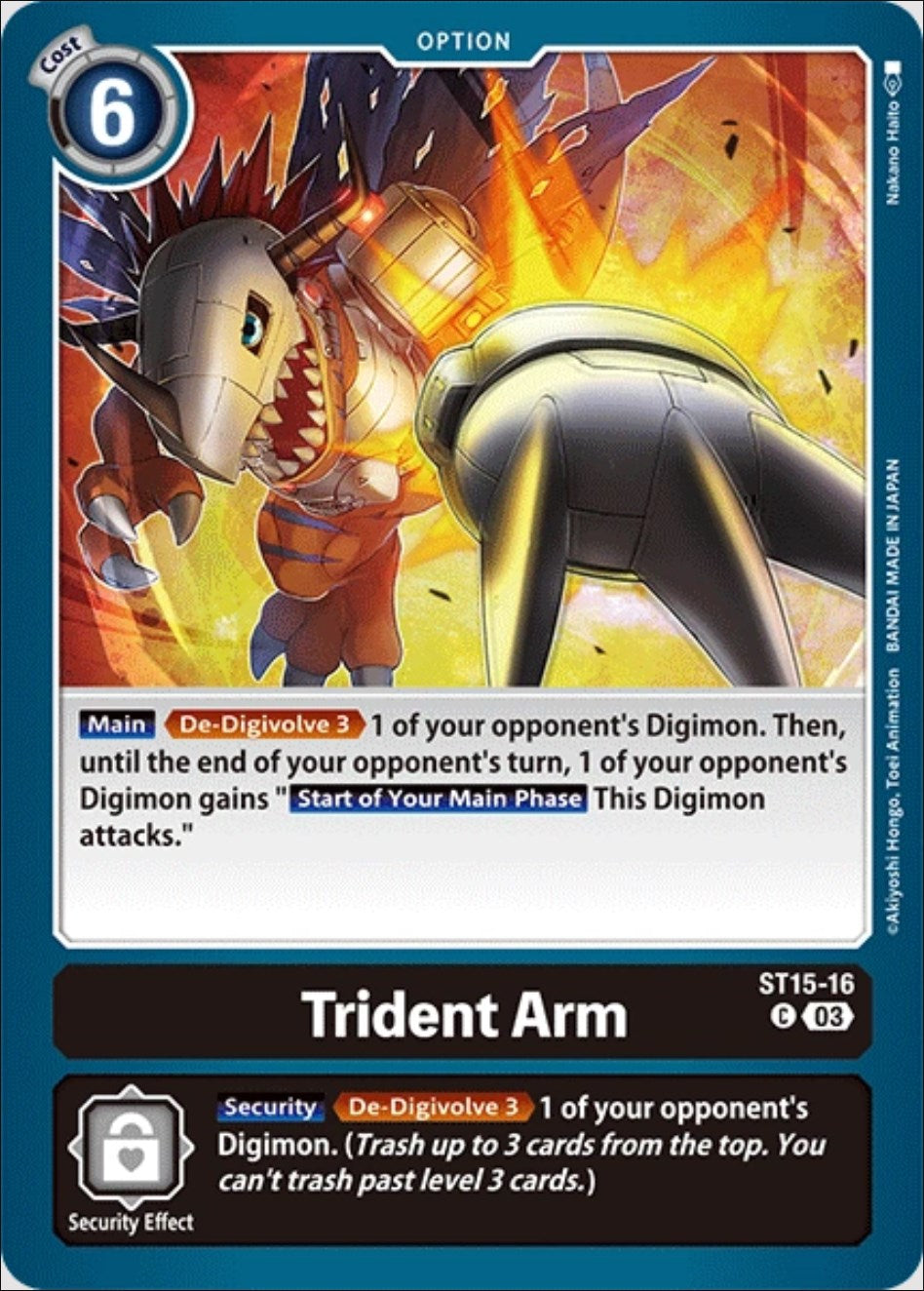 Trident Arm [ST15-16] [Starter Deck: Dragon of Courage] | Tables and Towers