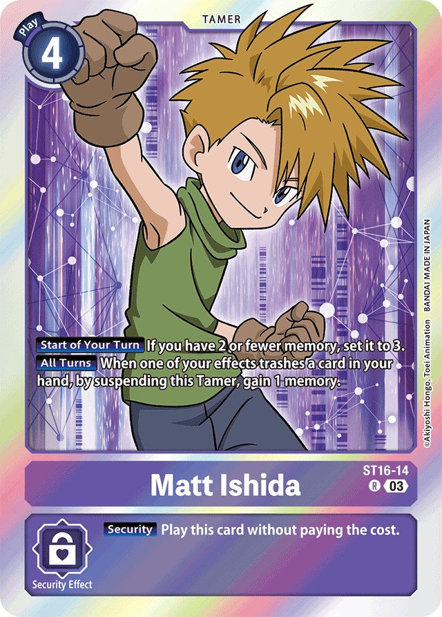 Matt Ishida [ST16-14] [Starter Deck: Wolf of Friendship] | Tables and Towers