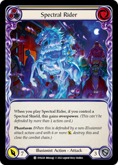 Spectral Rider (Yellow) [DYN228] (Dynasty)  Rainbow Foil | Tables and Towers