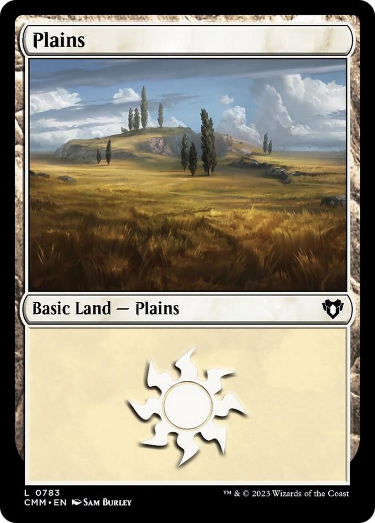 Plains (783) [Commander Masters] | Tables and Towers