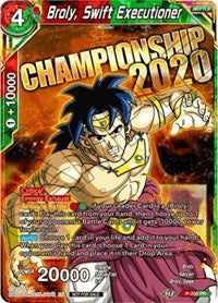 Broly, Swift Executioner (P-205) [Promotion Cards] | Tables and Towers