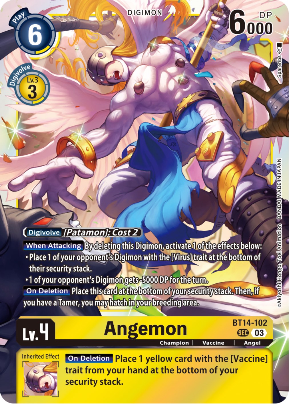 Angemon [BT14-102] [Blast Ace] | Tables and Towers