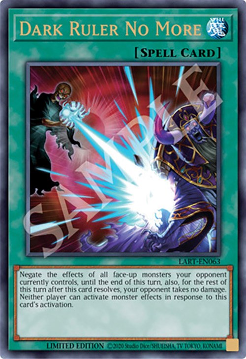 Dark Ruler No More [LART-EN063] Ultra Rare | Tables and Towers