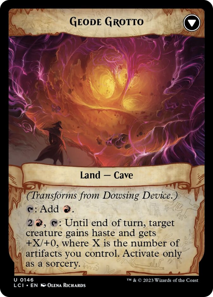 Dowsing Device // Geode Grotto [The Lost Caverns of Ixalan] | Tables and Towers