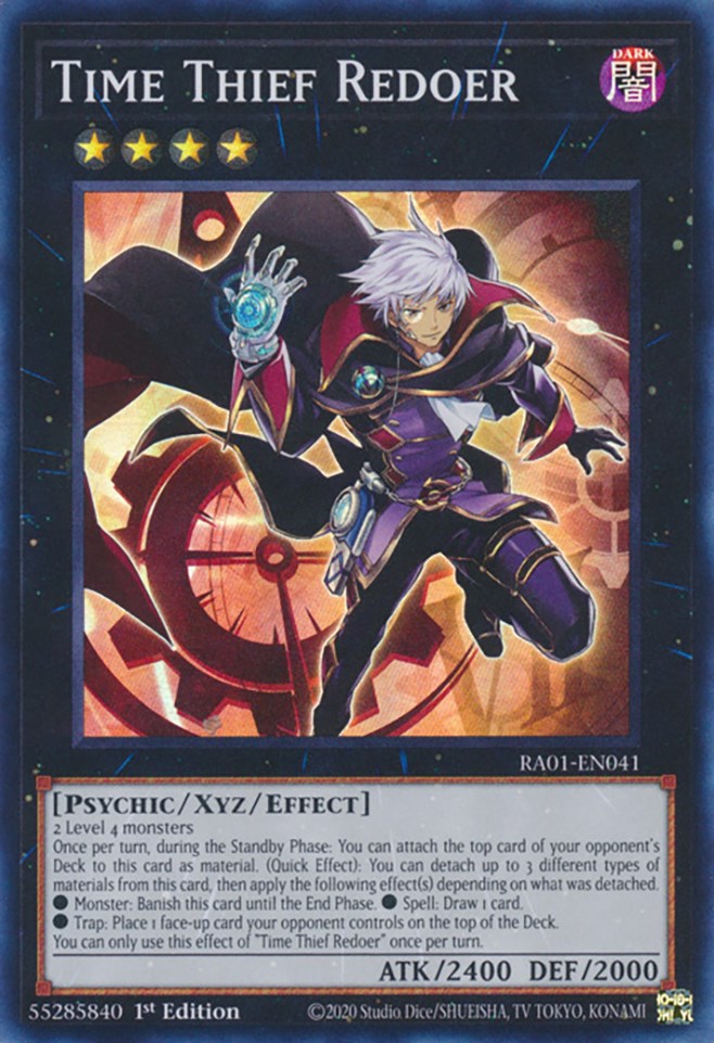 Time Thief Redoer [RA01-EN041] Super Rare | Tables and Towers