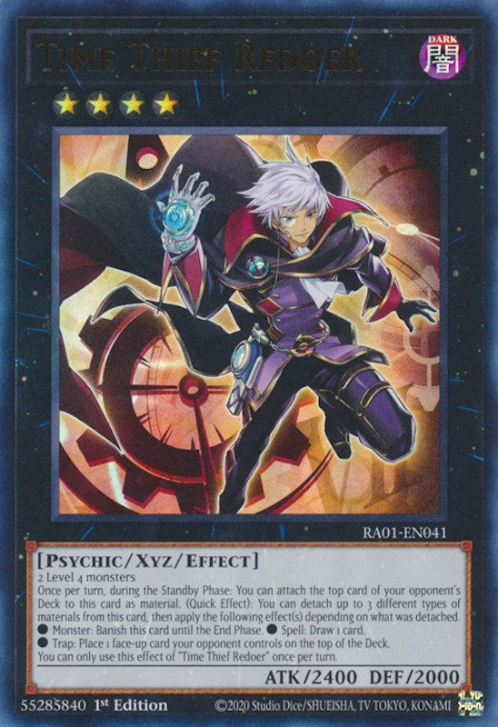 Time Thief Redoer [RA01-EN041] Ultra Rare | Tables and Towers